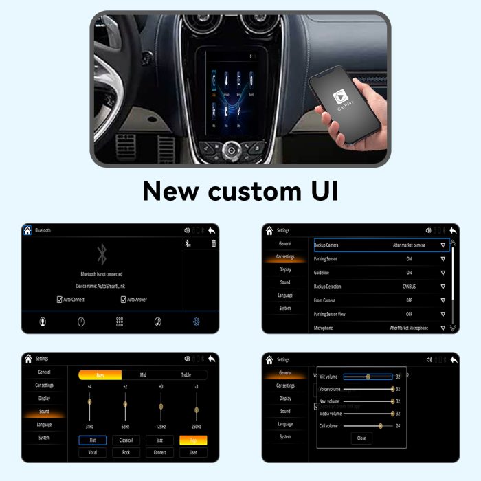 JoyeAuto Wireless CarPlay & Android Auto for McLaren GT - Retrofit Kit