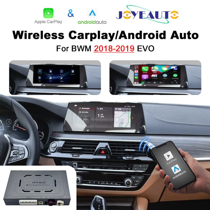 JoyeAuto Wireless CarPlay & Android Auto for BMW EVO ID6 (2016-2019)