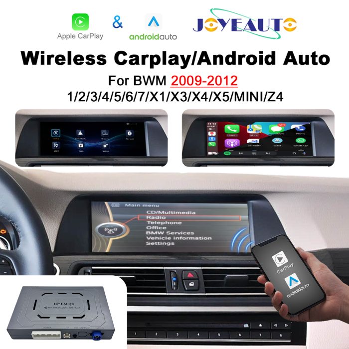 JoyeAuto Wireless CarPlay for BMW & MINI 1 3 5 6 7 X1 X3 X5 X6 CIC