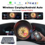 JoyeAuto Wireless CarPlay & Android Auto for Ferrari F8 & F12 - Plug and Play