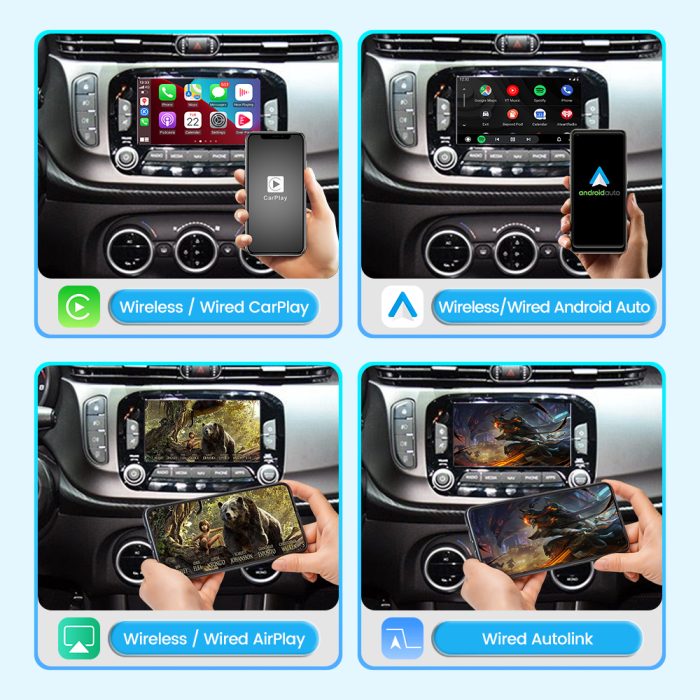 JoyeAuto Wireless CarPlay & Android Auto for Alfa Romeo Giulietta - Retrofit Kit