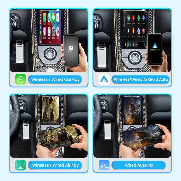 JoyeAuto Wireless CarPlay & Android Auto for McLaren 12C/650S/570S/600LT/675LT