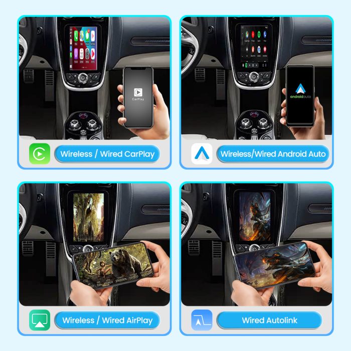 JoyeAuto Wireless CarPlay & Android Auto for McLaren GT - Retrofit Kit