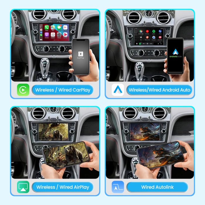 JoyeAuto Wireless CarPlay & Android Auto for Bentley Bentayga (2016-2019) - Retrofit Kit
