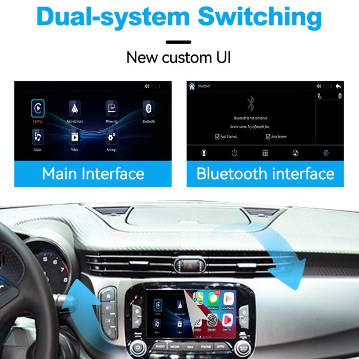 JoyeAuto Wireless CarPlay & Android Auto for Alfa Romeo Giulietta - Retrofit Kit