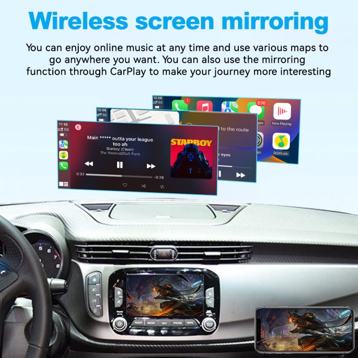 JoyeAuto Wireless CarPlay & Android Auto for Alfa Romeo Giulietta - Retrofit Kit