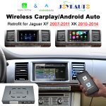 JoyeAuto Wireless CarPlay & Android Auto for Jaguar XF (2007-2011) & XK (2010-2014) - Retrofit