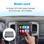 JoyeAuto Wireless CarPlay & Android Auto for Dodge Ram Challenger Charger (Uconnect 8.4)