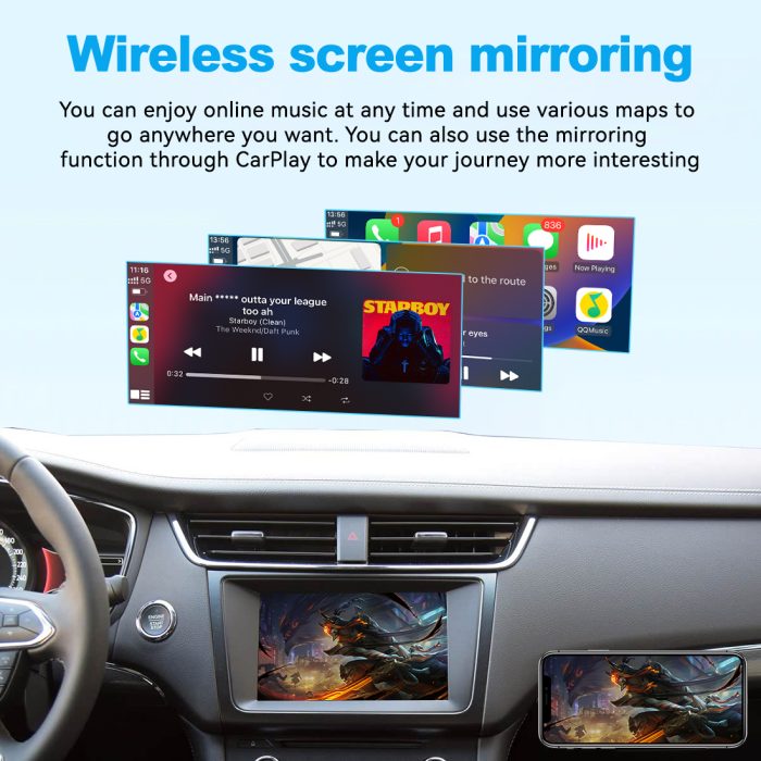 JoyeAuto Wireless CarPlay & Android Auto for Ford SYNC 2 2013-2016 (F150/Mustang/Explorer/Fusion)