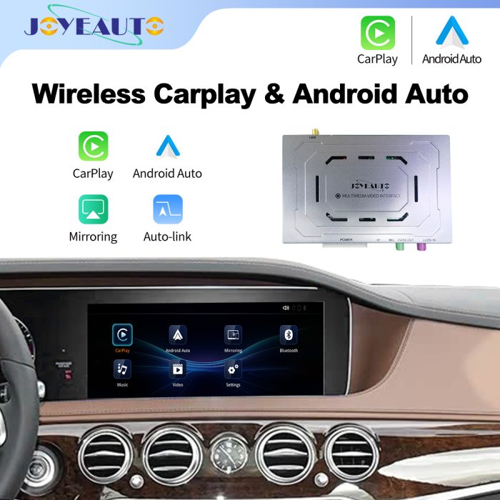 Joyeauto Wireless CarPlay & Android Auto for Mercedes NTG5.5 2016-2020 (C/E/S Class W205 W213 W222)