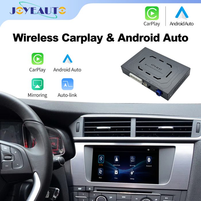 JoyeAuto Wireless CarPlay & Android Auto for DS 2014-2016 (DS5/DS6/DS5LS) - Plug and Play