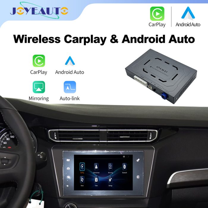 JoyeAuto Wireless CarPlay & Android Auto for Peugeot 2014-2016 (208/308/408/508/2008)