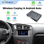 JoyeAuto Wireless CarPlay & Android Auto for Citroen 2014-2016 (C3/C4/C5/C4L) - Plug and Play