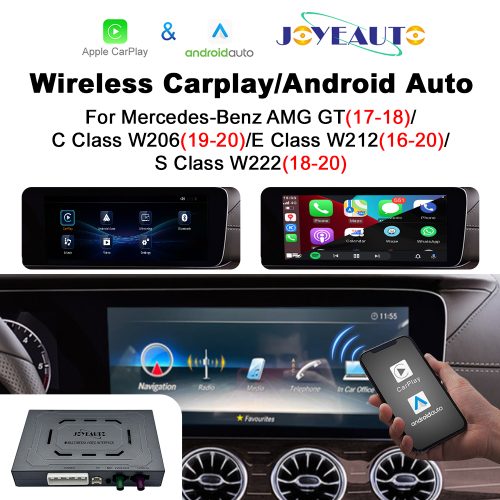 Joyeauto Wireless CarPlay & Android Auto for Mercedes NTG5.5 2016-2020 (C/E/S Class W205 W213 W222)