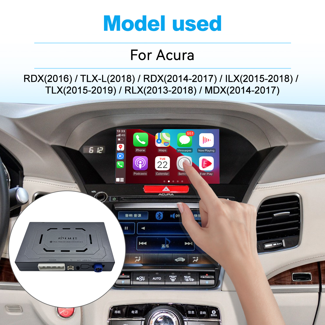 Joyeauto Acura carplay android auto