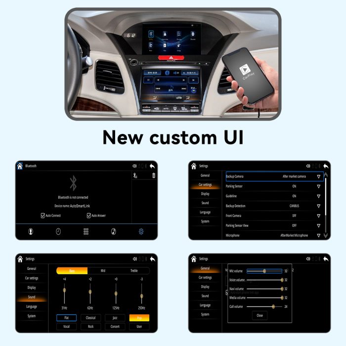 JoyeAuto Wireless CarPlay & Android Auto for Acura 2015-2018 (MDX/TLX/RDX/ILX/RLX)