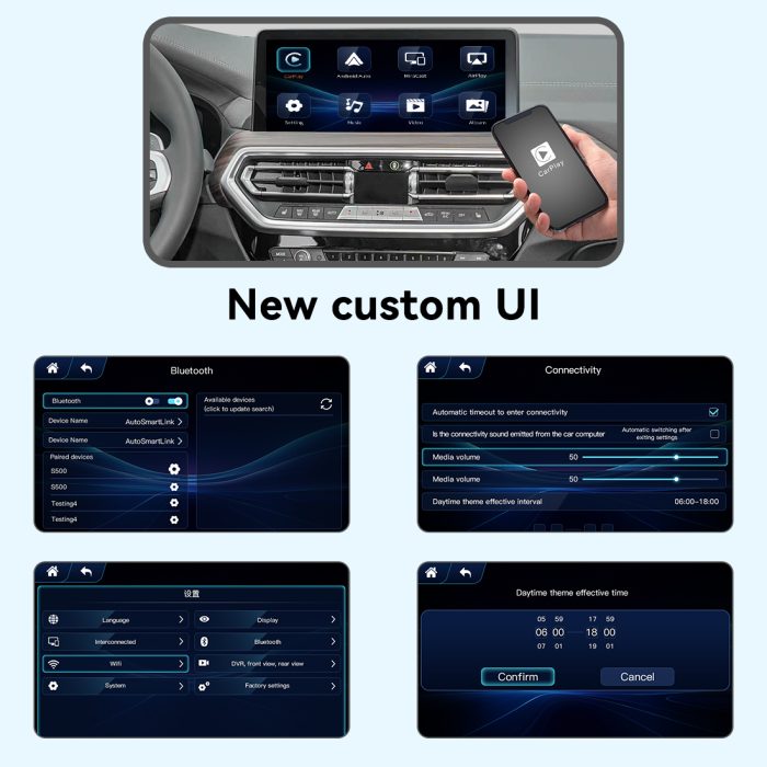 JoyeAuto Wireless CarPlay & Android Auto Interface for BMW 2013-2022 (NBT/EVO/MGU ID4-ID7) - Plug and Play