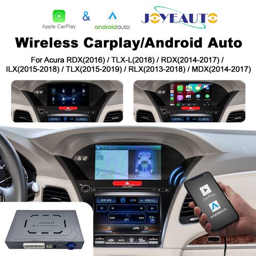 JoyeAuto Wireless CarPlay & Android Auto for Acura 2015-2018 (MDX/TLX/RDX/ILX/RLX)