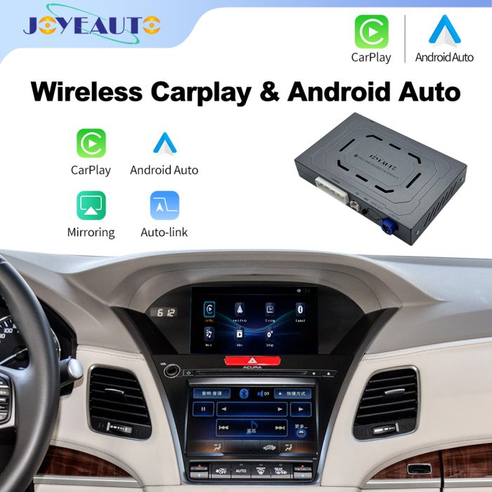 JoyeAuto Wireless CarPlay & Android Auto for Acura 2015-2018 (MDX/TLX/RDX/ILX/RLX)